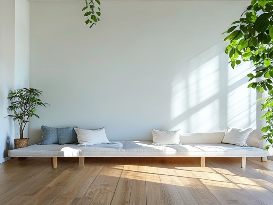 A person enjoying a mindful moment with a warm drink by a window during an ordinary afternoon